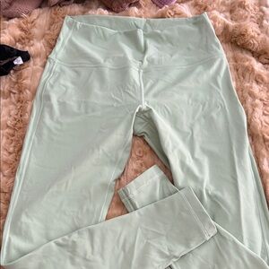 lululemon athletica Light Green Leggings